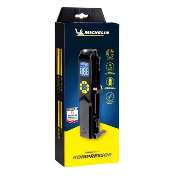 Akku Mini Kompressor MICHELIN zum Aufpumpen von allen Reifen 