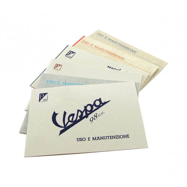 Bedienungsanleitung f�r Vespa 50 - 50 Special - 50 Elestart (2- Serie) PIAGGIO f�r Vespa 50-50 Special-50 Elestart (2- Serie)