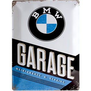 Blechschild BMW Garage Masse: 30x40cm