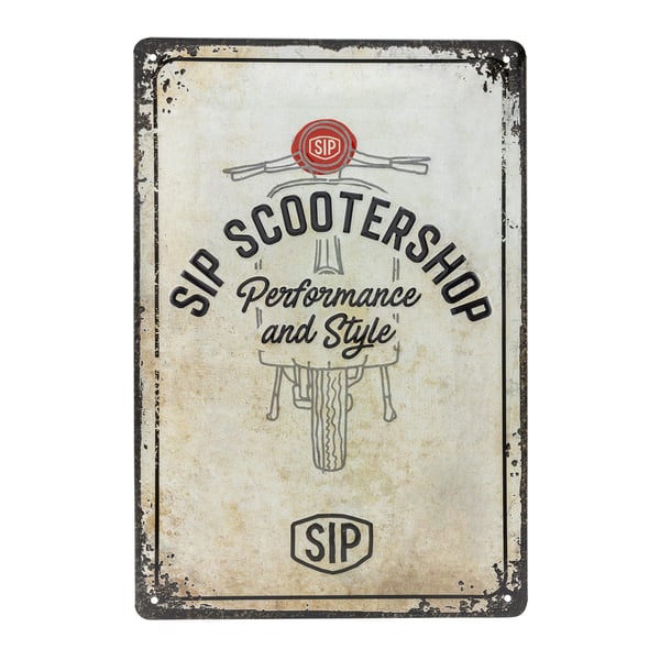 Blechschild SIP mit Motiv Destination 