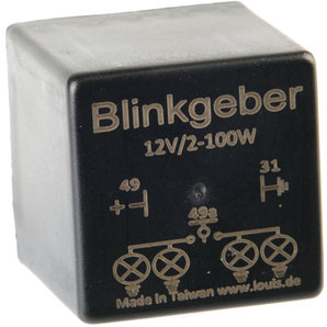 Blinkgeber- 3-polig Louis