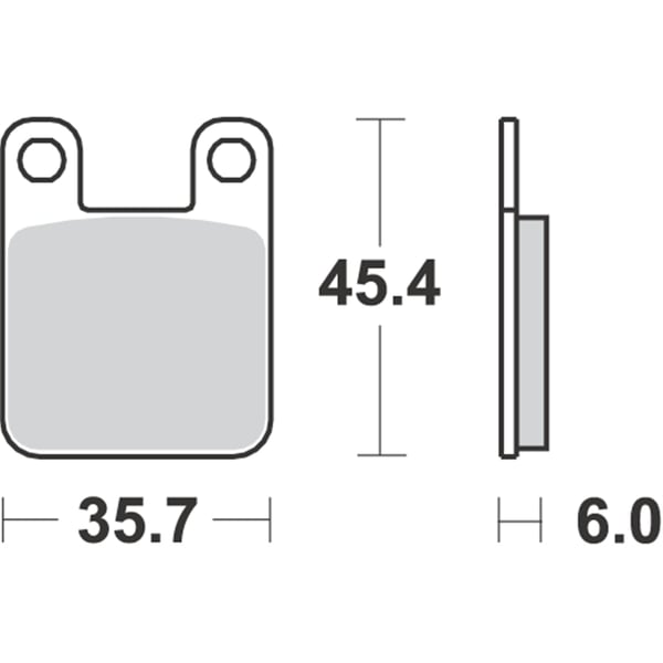 Bremsbel�ge RMS S11 