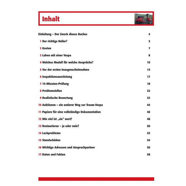 Buch Vespa Klassische Zweitaktmodelle 1960 - 2008 Praxisratgeber Klassikerkauf 