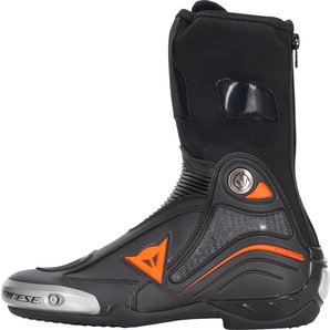 Dainese Axial D1 Stiefel Schwarz Neon Rot