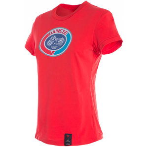 Dainese Moto72 Damen T-Shirt Rot unter Freizeitbekleidung > T-Shirts & Poloshirt