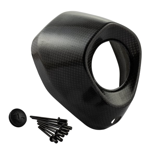 Endkappe AKRAPOVIC Black Edition f�r Art- Nr- AKRAPO28 V-EC56 f�r Vespa-PIAGGIO Primavera-Sprint-Fly-Liberty 3V iGet 125-150ccm