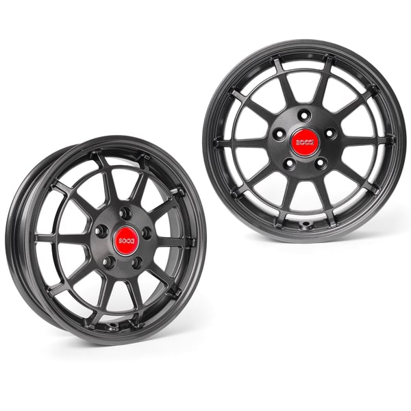 Felgenset SOCA R-AR 3-0x12 ET20 5x86 f�r Vespa GTS-GTS Super-GTV-GT 60-GT-GT L 125-310ccm vorne und hinten