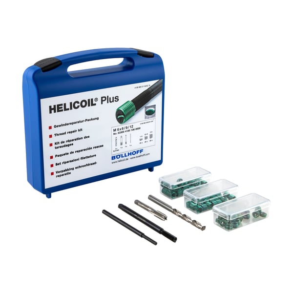 Gewindereparatursatz M6x6-9-12 mm- B�LLHOFF HELICOIL(R) Plus Kit 