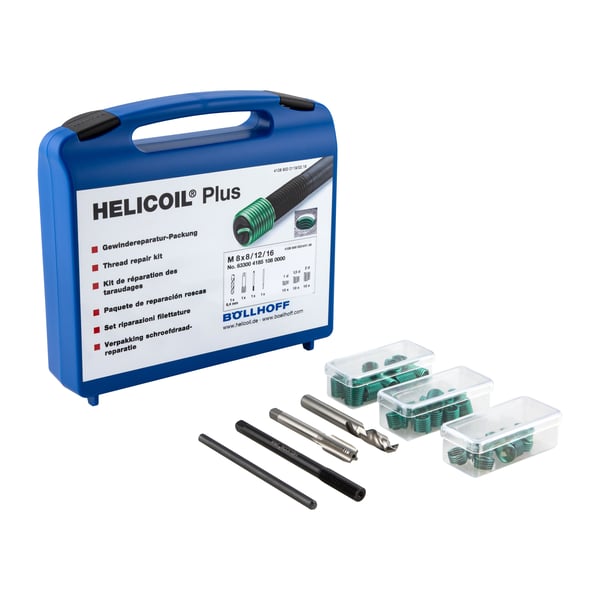 Gewindereparatursatz M8x8-12-16 mm- B�LLHOFF HELICOIL(R) Plus Kit 
