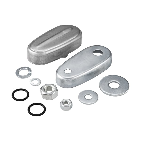 Grundplatte mit Schwingenabdeckung Kit CIF- Schwinge- 5175-KT f�r Vespa V50-PV-ET3 (I) PK50(I)-S-SS-XL