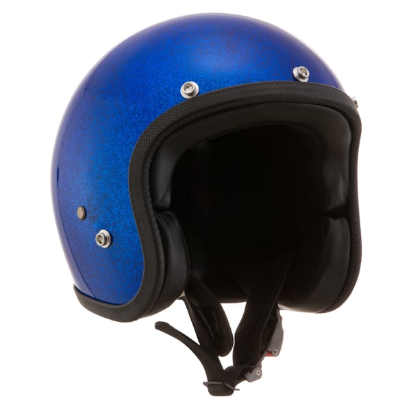 Helm 70-S METAL FLAKES- dunkelblau- Gr- XL- 61-62 Jethelm