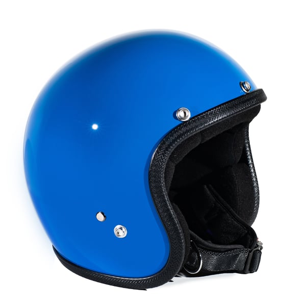 Helm 70-S PASTELLO Vintage- blau- Gr- XS- 53-54 Jethelm