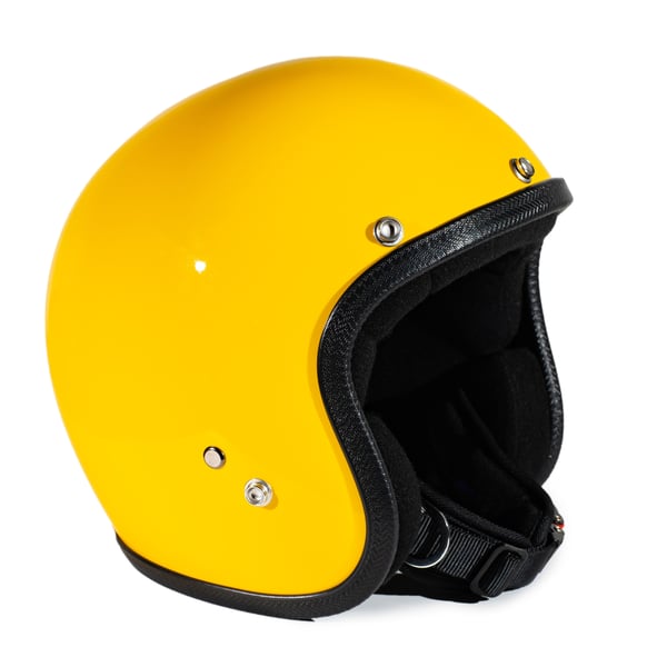 Helm 70-S PASTELLO Vintage- gelb- Gr- XXL- 63-64 Jethelm