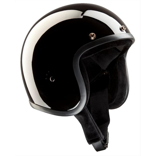 Helm BANDIT Classic Jet- schwarz-gl�nzend- Gr- XXL Jethelm