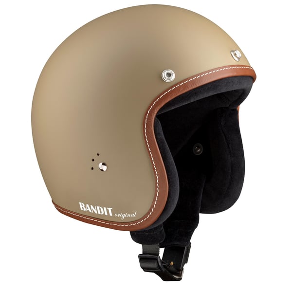 Helm BANDIT PREMIUM- beige- Gr- XL- 61-62cm Jethelm