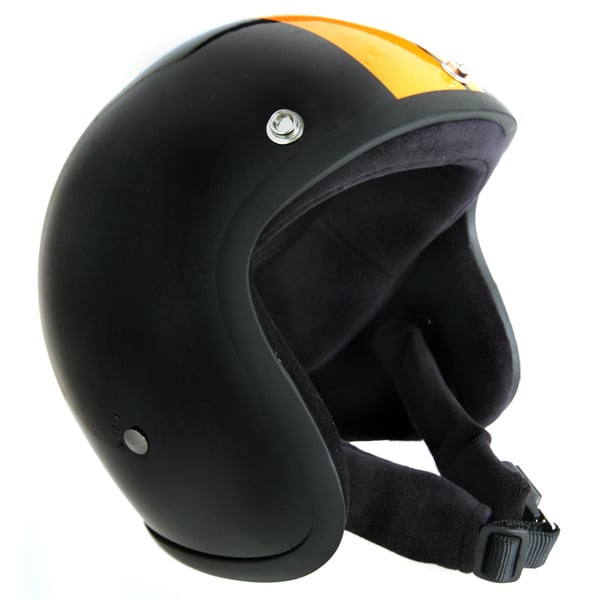 Helm BANDIT Race Jet- schwarz-orange- Gr- L Jethelm
