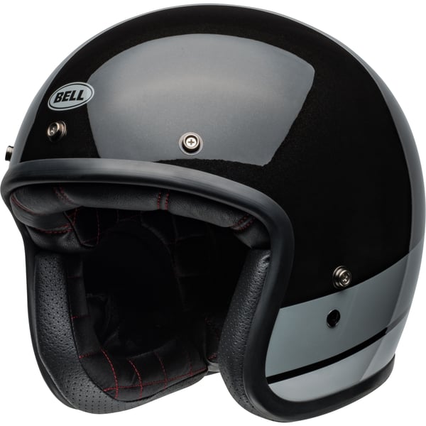 Helm BELL Custom 500 Apex- schwarz-grau- Gr- L- 59-60cm Jethelm