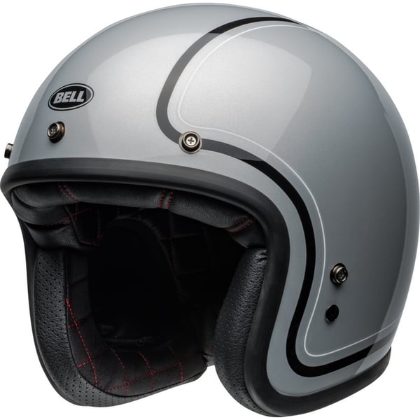 Helm BELL Custom 500 Chief- grau-schwarz- Gr- S- 55-56cm Jethelm