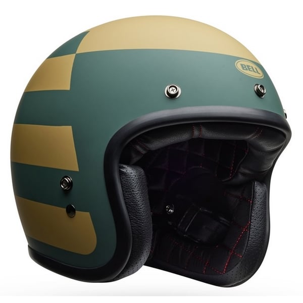 Helm BELL Custom 500 Parlor- gr�n-gold matt- Gr- M- 57-58cm Jethelm