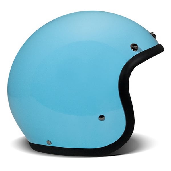 Helm DMD RETRO- hellblau- Gr- XXL- 61cm Jethelm