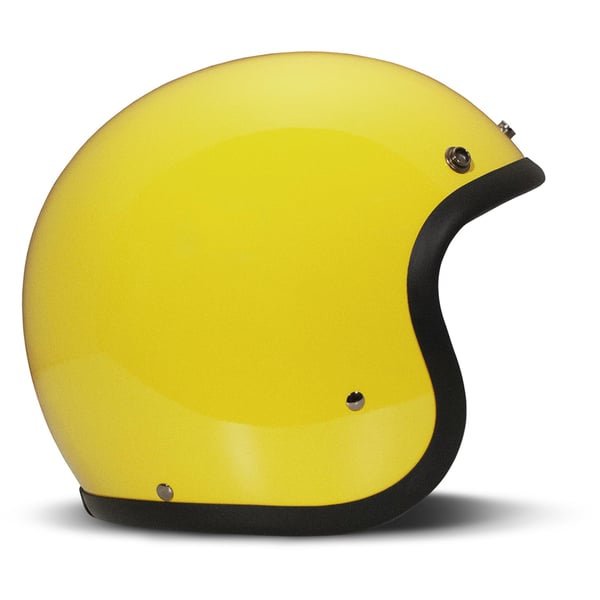 Helm DMD Vintage- gelb gl�nzend- Gr- S- 55cm Jethelm