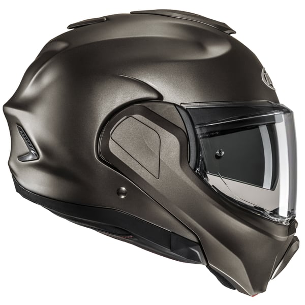 Helm HJC F100- Titanium matt- Gr- XL- 60-61cm Modularhelm