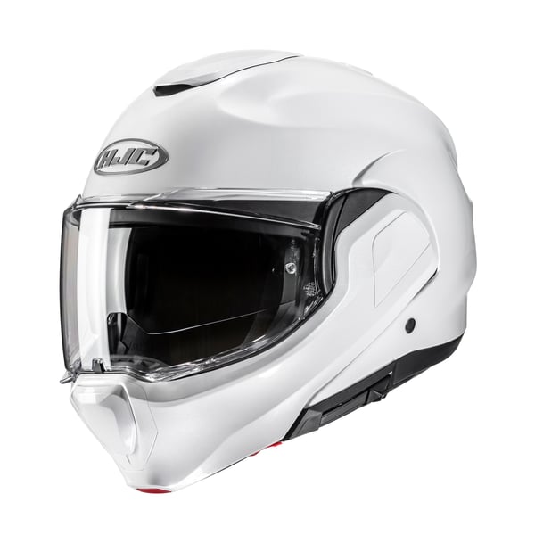 Helm HJC F100- weiss gl�nzend- Gr- S- 55-56 cm Modularhelm