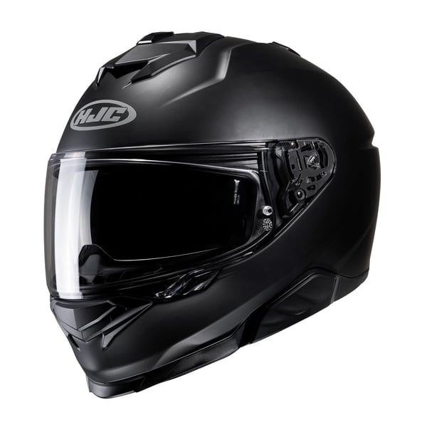 Helm HJC I71 METAL BLACK- schwarz gl�nzend- Gr- M- 57-58 cm Integralhelm