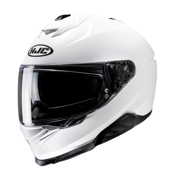 Helm HJC I71 SEMI FLAT PEARL WHITE- weiss matt- Gr- XL- 60-61 cm Integralhelm