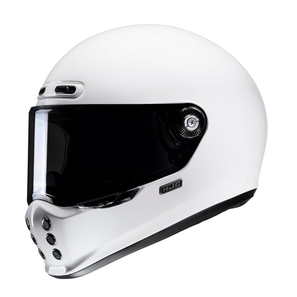 Helm HJC V10- weiss- Gr- L- 58-59 cm Integralhelm