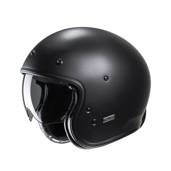 Helm HJC V31 Solid- schwarz matt- Gr- XXL- 62-63 cm Jethelm