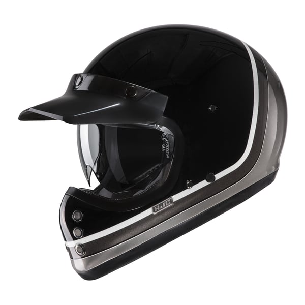 Helm HJC V60 SCOBY MC5- schwarz-grau- Gr- XXL- 62-63 cm Crosshelm