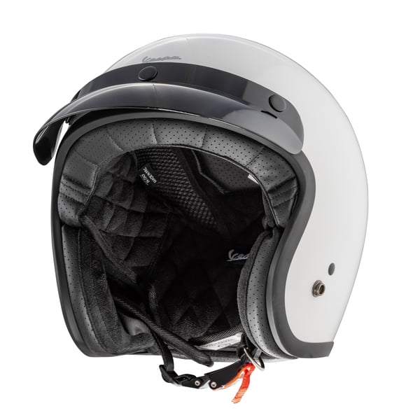 Helm PIAGGIO Vespa Versilia- weiss gl�nzend- Gr- L- 59-60cm Jethelm
