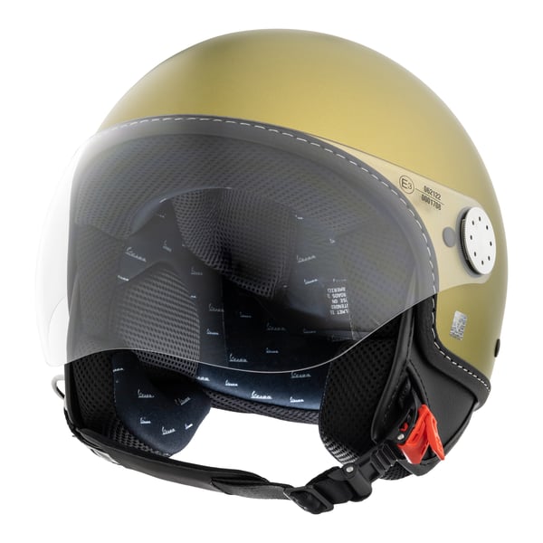 Helm PIAGGIO Vespa Visor 4-0- gr�n matt- Verde Ambizioso V03- Gr- L2- 60cm Jethelm