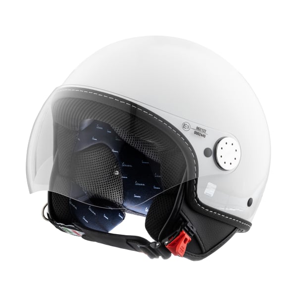 Helm PIAGGIO Vespa Visor 4-0- weiss gl�nzend- Montebianco 544- Gr- L2- 60cm Jethelm