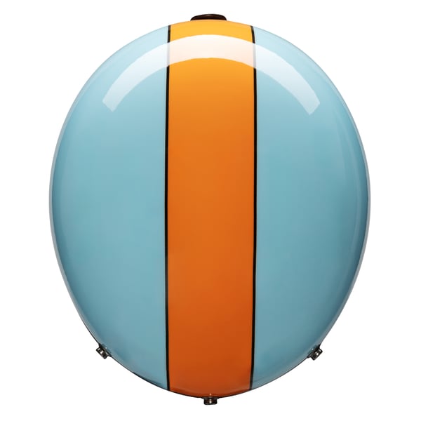 Helm REDBIKE RB 801 GASOLINE- hellblau-orange- Gr- S- 55-56cm Jethelm