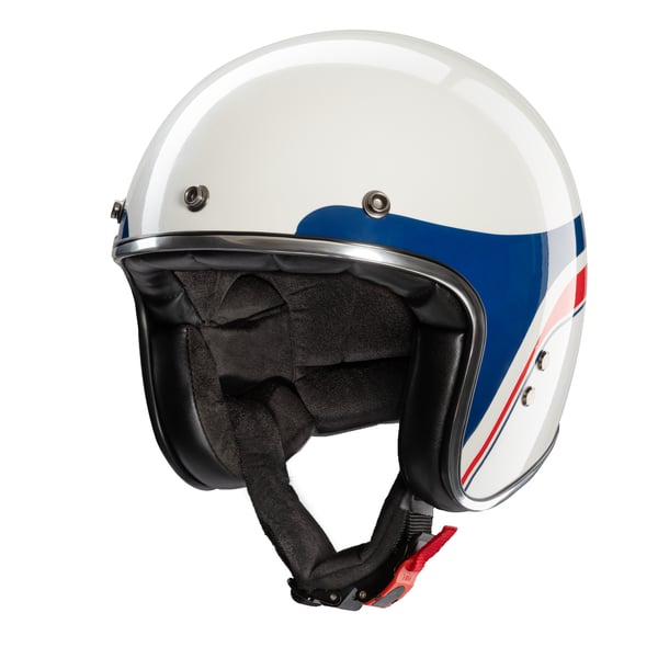Helm REDBIKE RB-803 SILVERSTONE- weiss- Gr- XL- 61-62 Jethelm