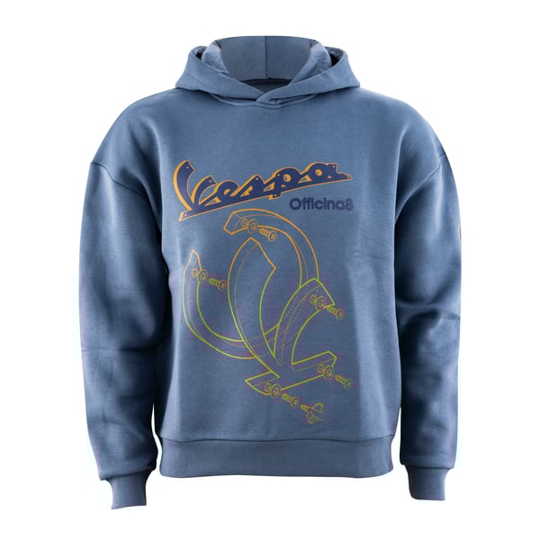 Kapuzen-Sweatshirt-Hoodie PIAGGIO Vespa Officina 8 Gr�sse: XS f�r M�nner