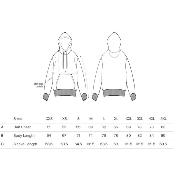 Kapuzen-Sweatshirt-Hoodie SIP mit Herz aus Vespa Seitenhauben Gr�sse: S Unisex