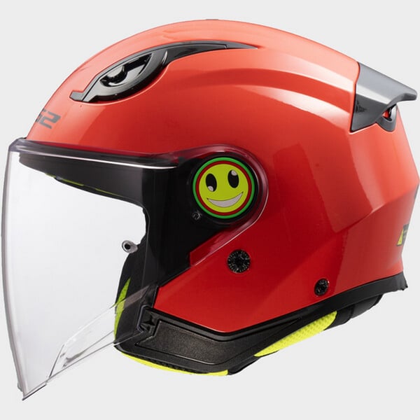 Kinderhelm LS2 Funny II- rot- Gr- L- 51-52cm Jethelm