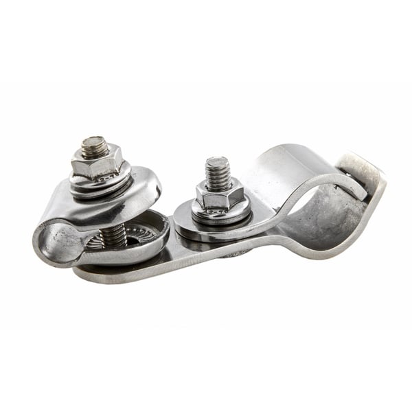 Klemme Spiegelstangenbefestigung STADIUM Rohrlenker-Gep�cktr�ger vorne- f�r 3-4 Rohre (-16-19mm) 