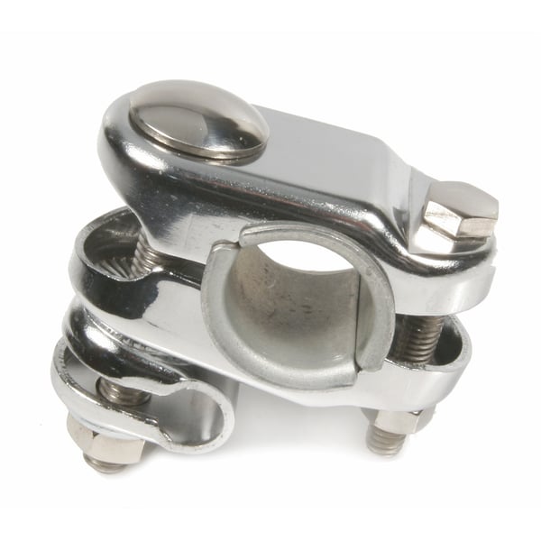 Klemme Spiegelstangenbefestigung STADIUM Rohrlenker-Gep�cktr�ger vorne- f�r 7-8-1 Rohre 