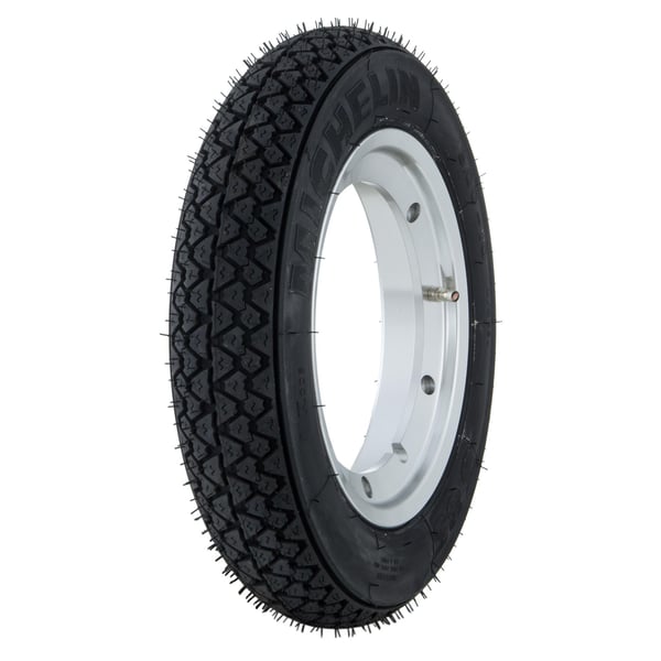 Komplettrad MICHELIN S83 3-00-10 42J TL-TT f�r Vespa 50-N(D)-L (D)-R (D)-SR (D)-Special-SS-90-R-100-125-PV-ET3-PK50-125-S-XL-XL2