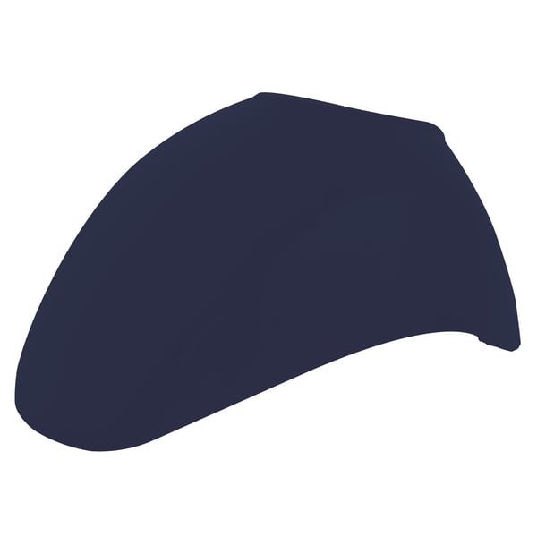 Kotfl�gel PIAGGIO- vorne Kunststoff blau- Midnight 222-A 66652800DE f�r Vespa LX 50-150ccm