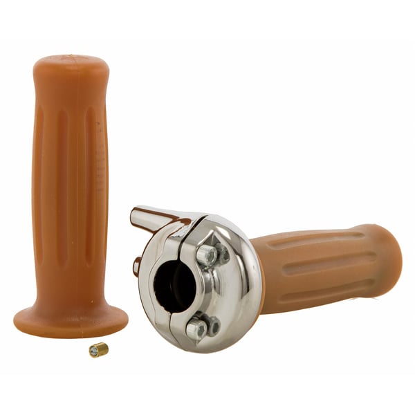 Kurzhubgasgriff DOMINO Vintage Rally - 22-22 mm- 0335-03-60-01 