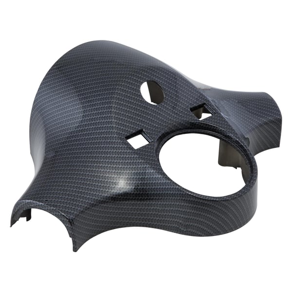Lenkkopfabdeckung CARBONE Look f�r Vespa PX80-200E Lusso-T5 Classic