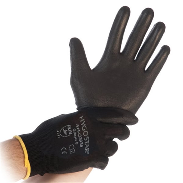 Mechaniker-Handschuhe HygoStar Black Ace Gr�sse: 9-L Unisex
