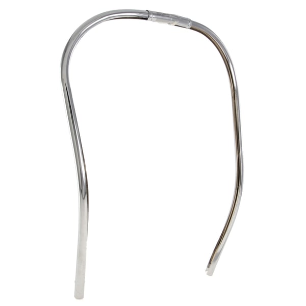 Monoschlitzrohr CUPPINI Beinschild f�r Vespa 50-125-PV-ET3