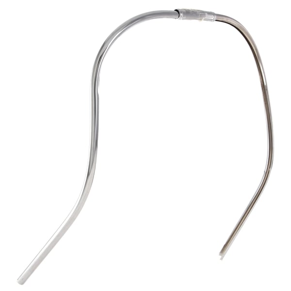 Monoschlitzrohr PASCOLI Beinschild f�r Vespa 160 GS