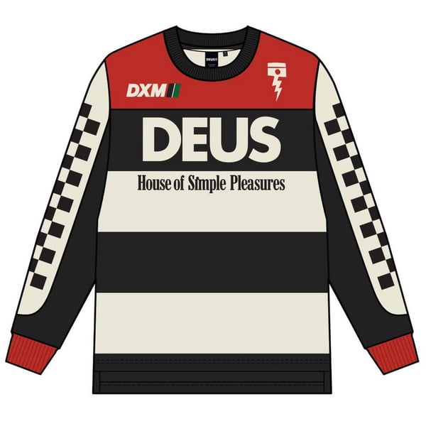 Moto Cross Shirt DEUS Vilander Gr�sse: XL f�r M�nner